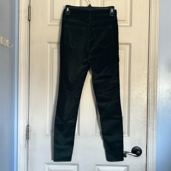 NWT Old Navy High rise rockstar super skinny velvet pants size 0 - Picture 2 of 6